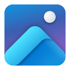 New Photos app icon.