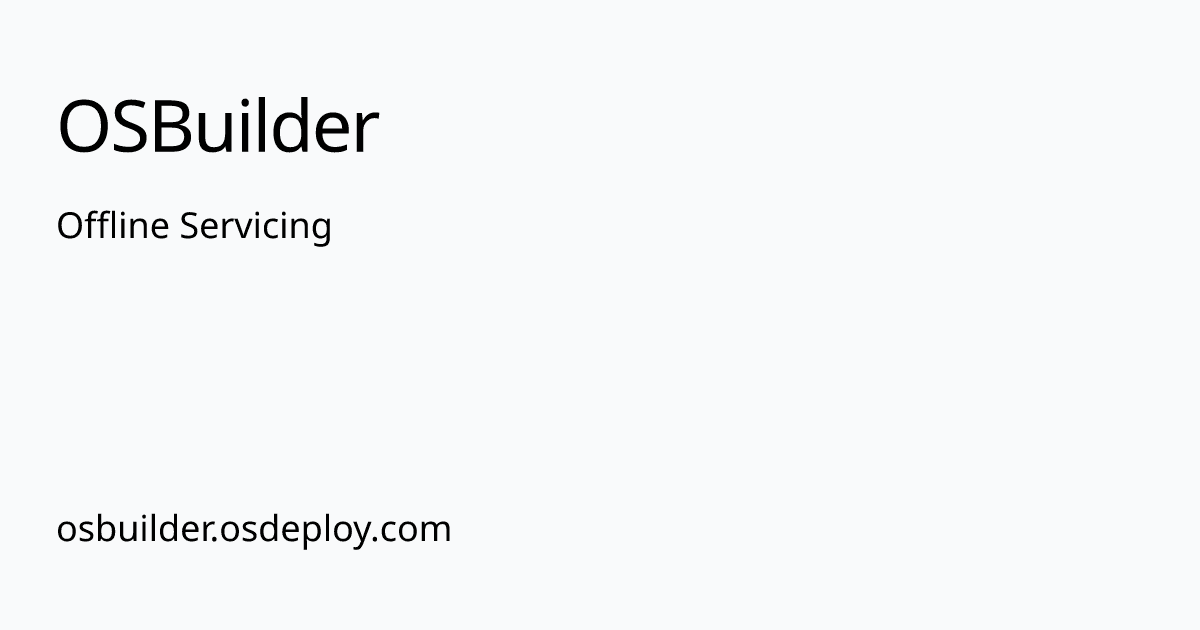 osbuilder.osdeploy.com