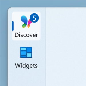 Numbered badge on the Discover dashboard icon in the navigation bar. Numbered badge on the Discover dashboard icon in the navigation bar.