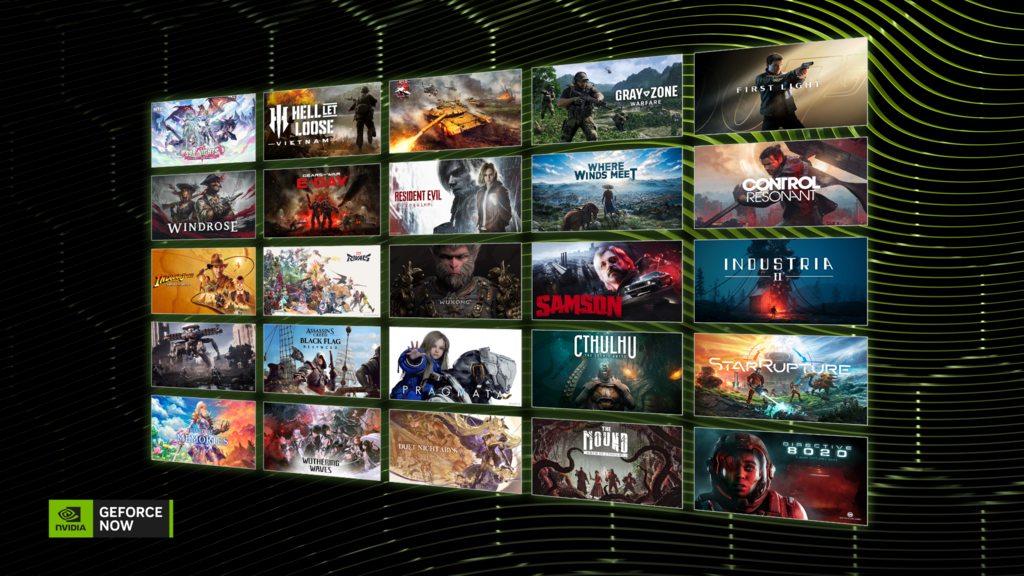 DLSS 4.5 games on GeForce NOW