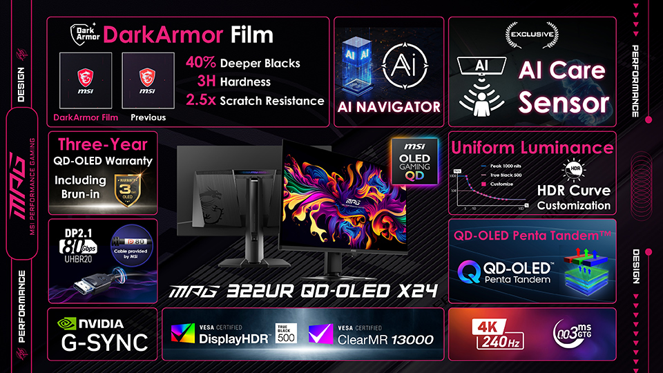 MPG 322UR QD-OLED X24