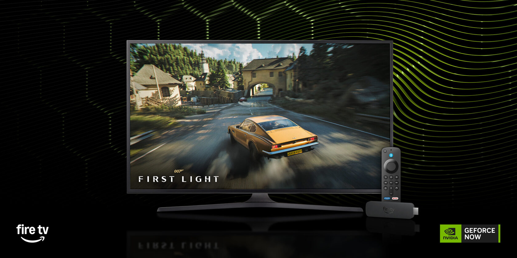 Amazon Fire TV stick with GFN