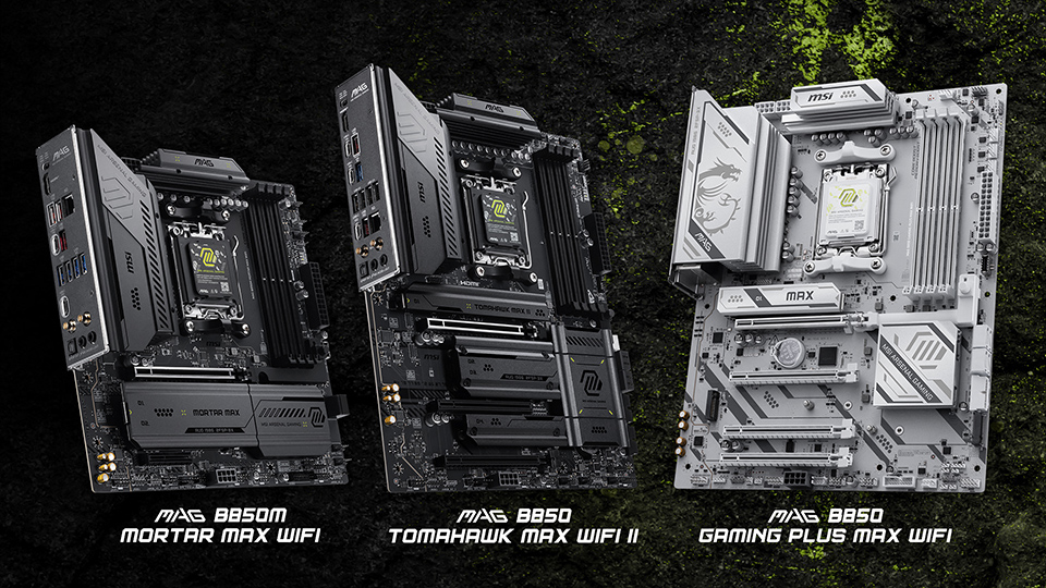 MAG B850 MAX Series – Precision Built, Battle Ready