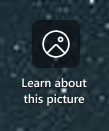 Old Windows Spotlight icon on the desktop. Old Windows Spotlight icon on the desktop.