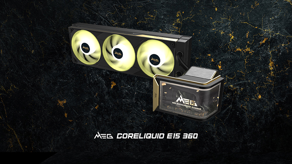 MEG CORELIQUID E15 360 – A New Era of Performance and Immersive Display
