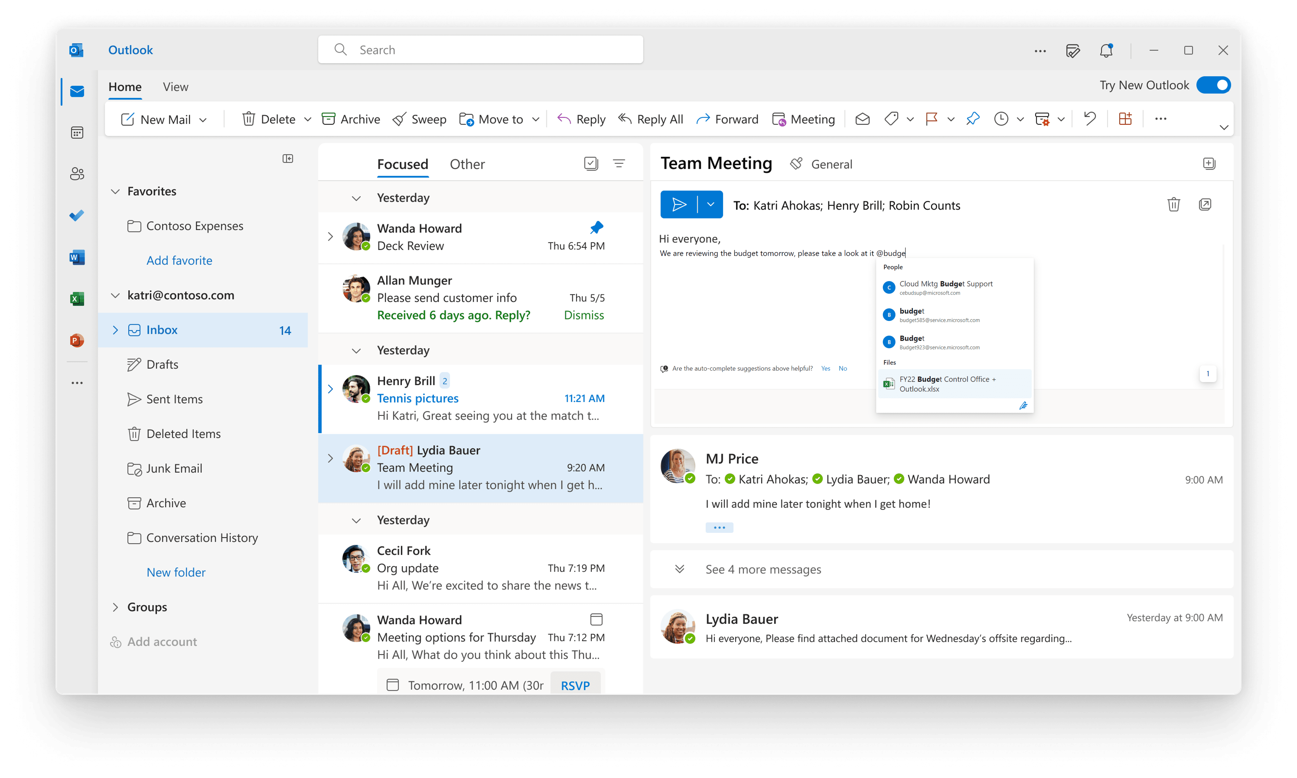 Use @mnetions to locate files
