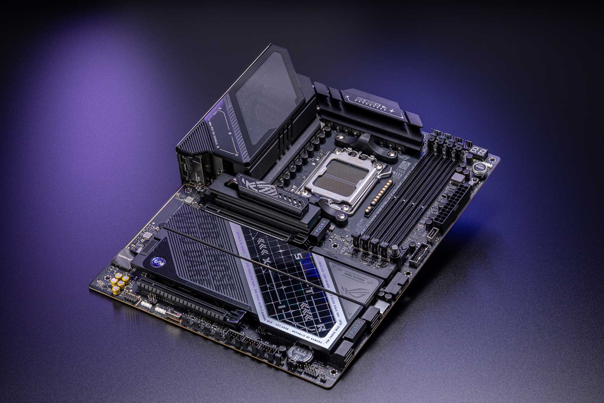The ROG Strix X870E-E Gaming WiFi 7 Neo motherboard