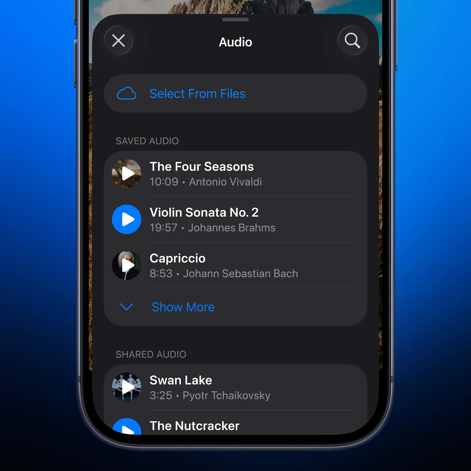 Audio in Stories