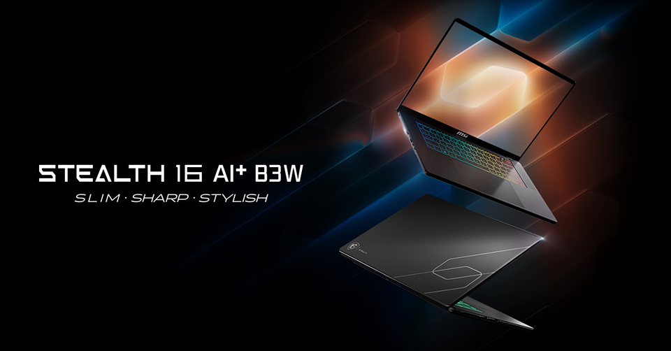 Stealth 16 AI+: Power Meets Portability in Style