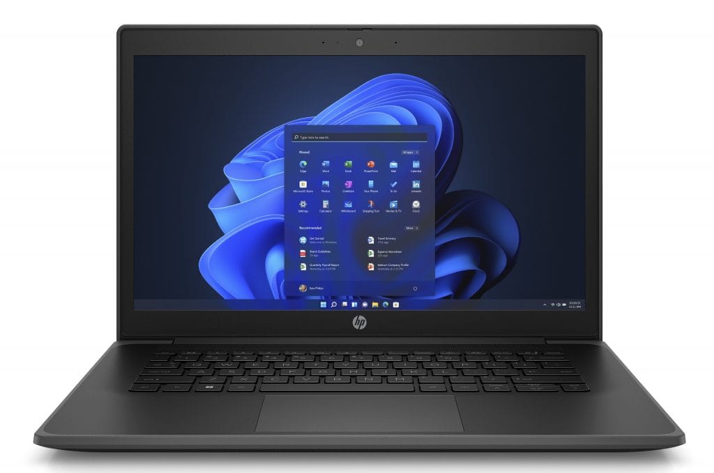HP ProBook Fortis 14 G9 notebook open and facing forward HP ProBook Fortis 14 G9 notebook open and facing forward