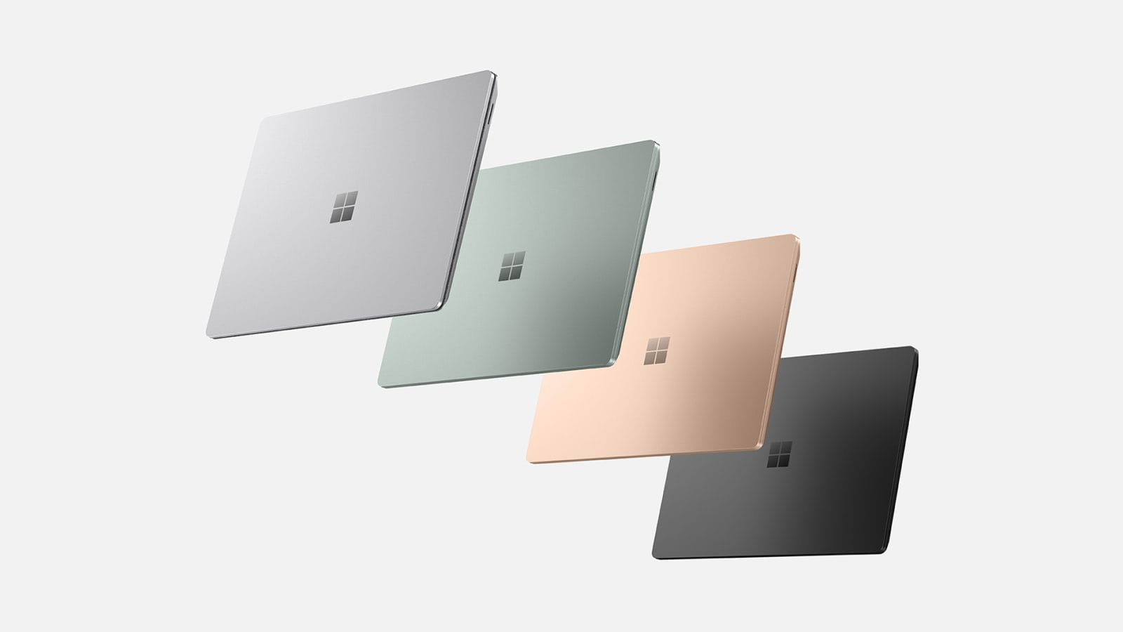 Surface Laptop 5 in various colors