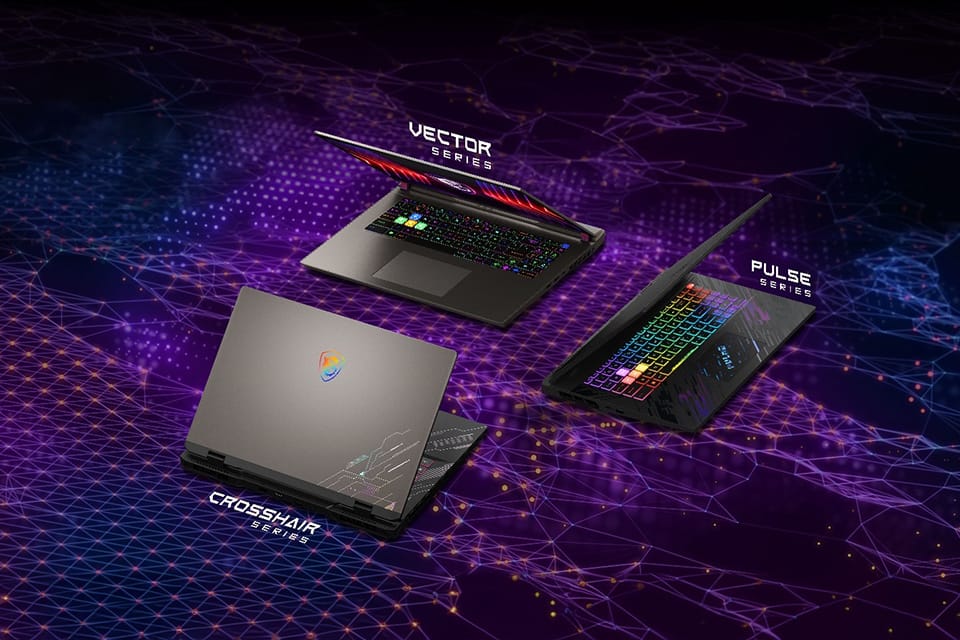 Full Power Gaming Laptop: Vector HX/ Crosshair HX/ Pulse AI
