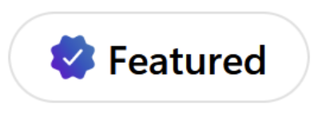 Featured badge Featured badge