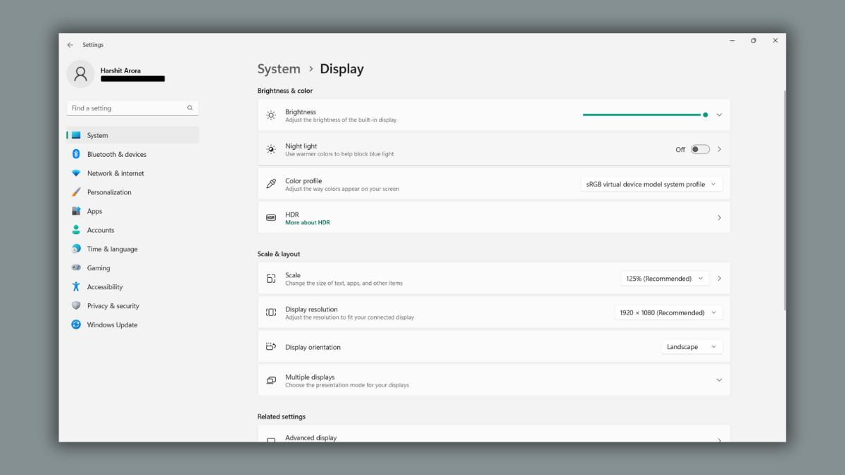 Display Settings Error Display Settings Won't Open | Windows 11 Forum